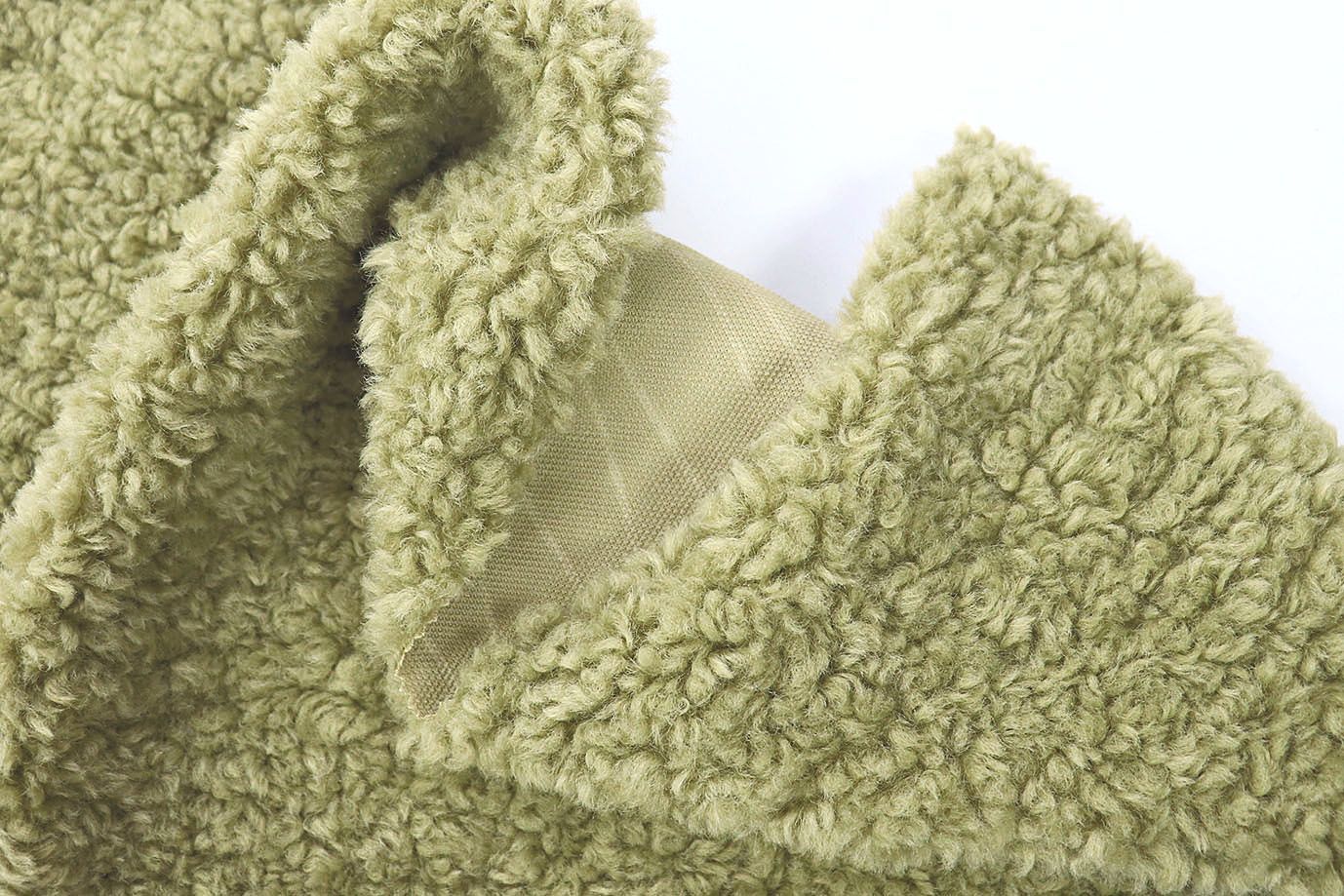 Искусственный мех "Барашек"/зеленый AP230226010/D#1003-2212-6L/C#17