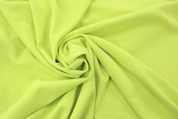 Трикотаж "Скуба" креп/темно-салатовый 2707-22/C#15