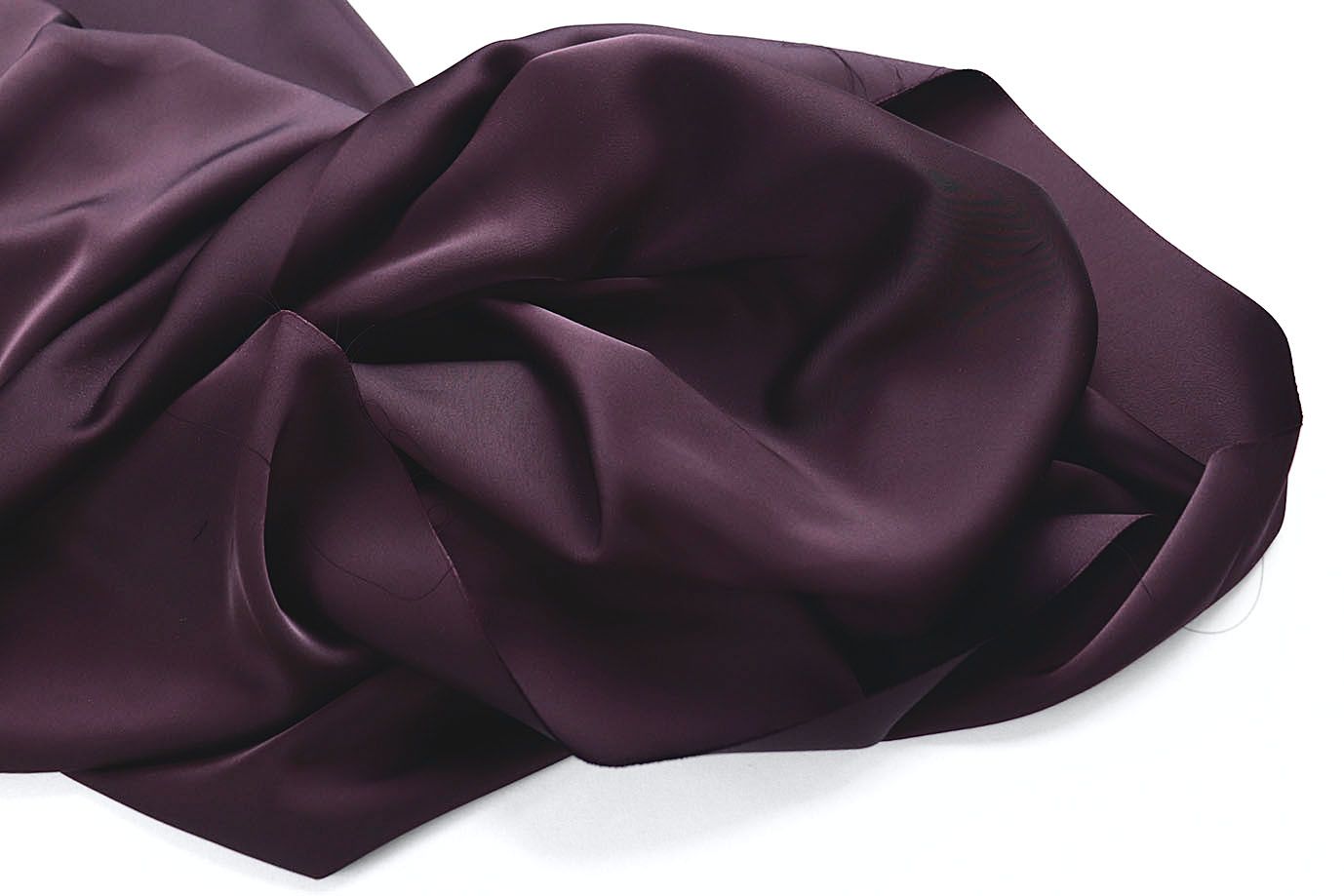 Шелк "Армани" двусторонний/гранатовый 1434-PY/C#8