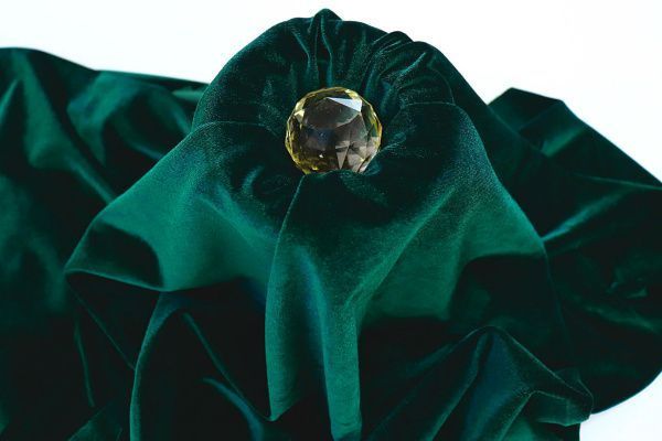 Велюр/изумрудный 1365-PY/C#7