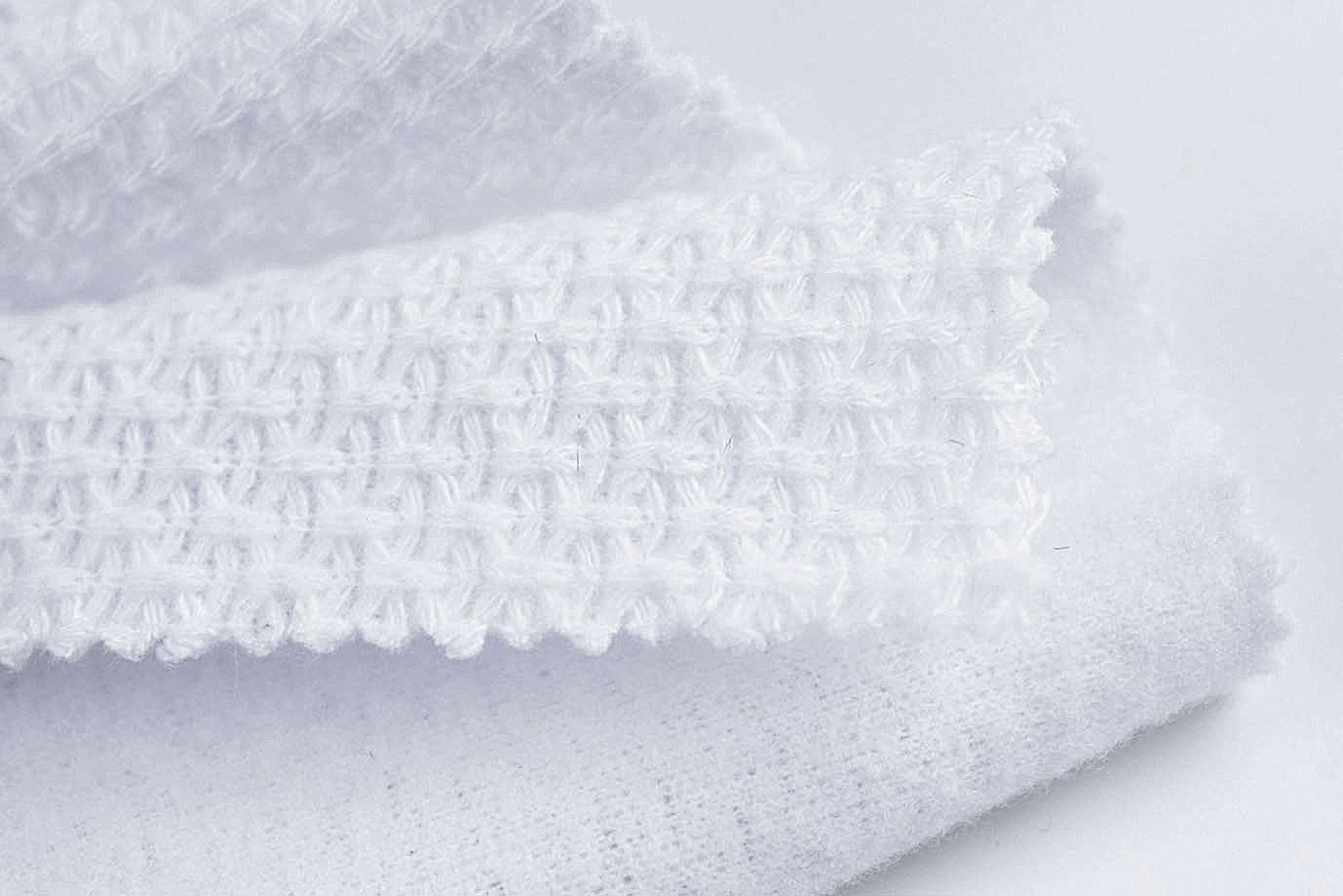 Пальтовый трикотаж "Вязка"/белый 3975-PY/C#1