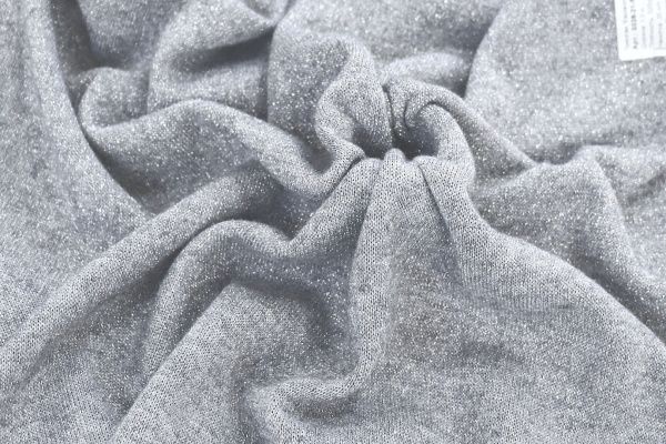 Трикотаж "Евроангора" с люрексом/темно-серый 3026-21-PY/C#10