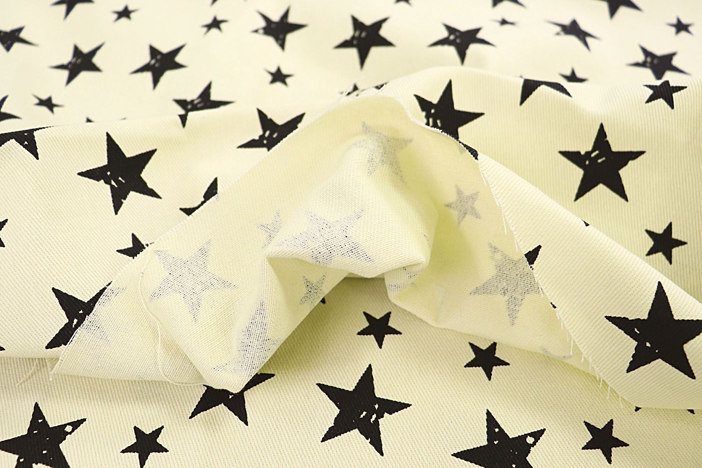 Джинс принт/звезды черные на молочном VT-11446/D#3/C#1