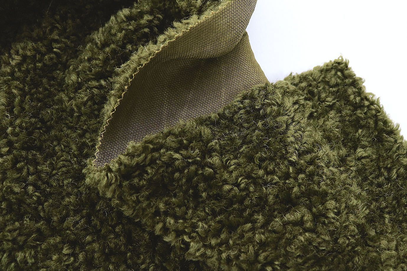 Искусственный мех "Барашек"/болотный AP230226010/D#1003-2212-6L/C#15