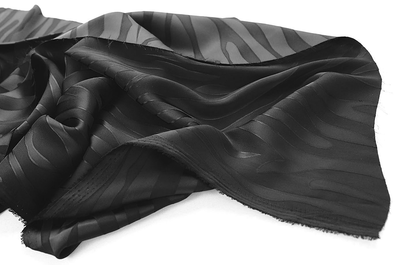 Сатин "Пандора" жаккард/черный 4025-PY/D#3/C#5