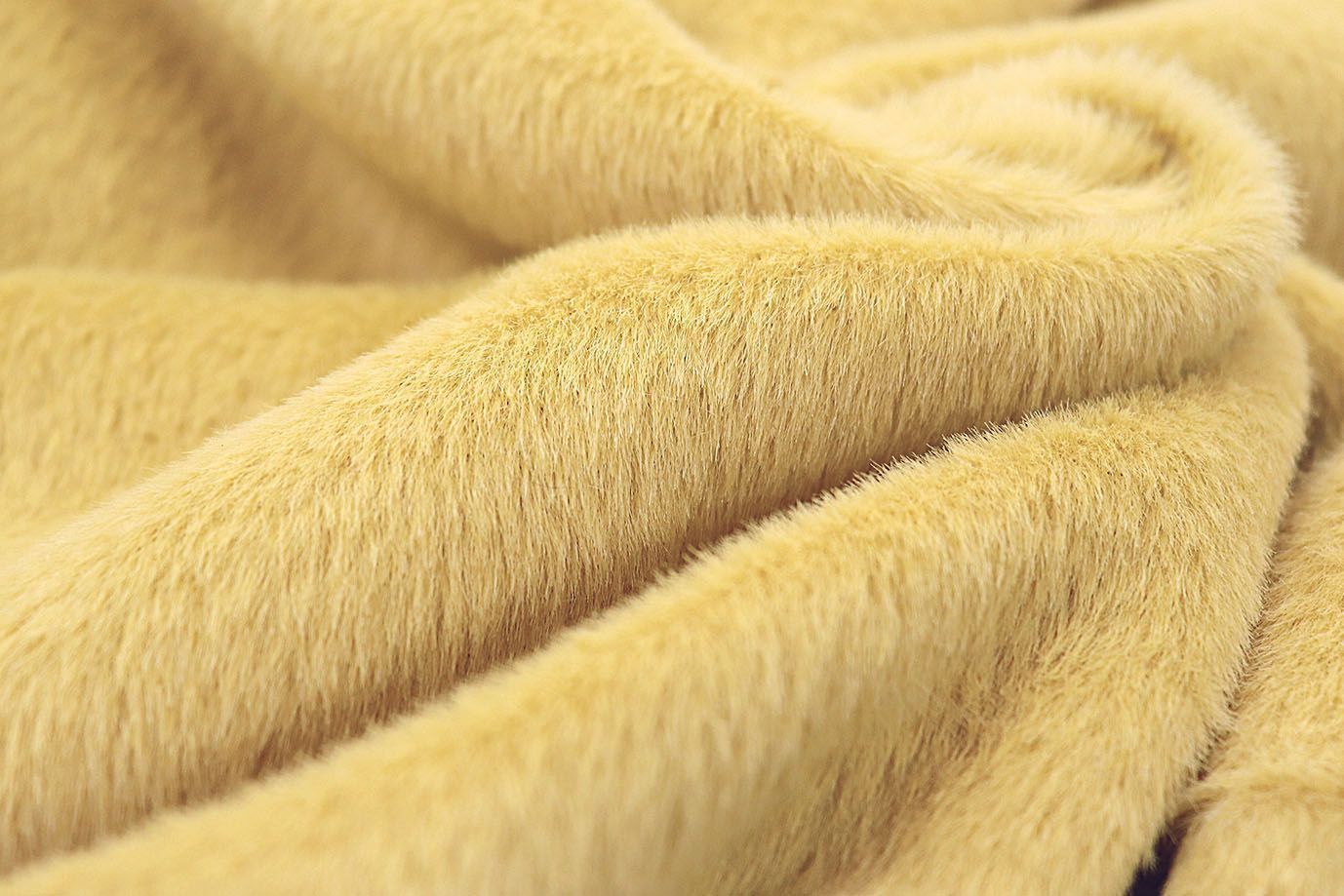 Искусственный мех "Альпака"/желтый 3429-PY/C#55