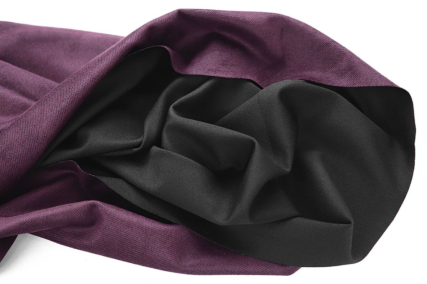 Замша твил/бордово-фиолетовый 1435-PY/C#6