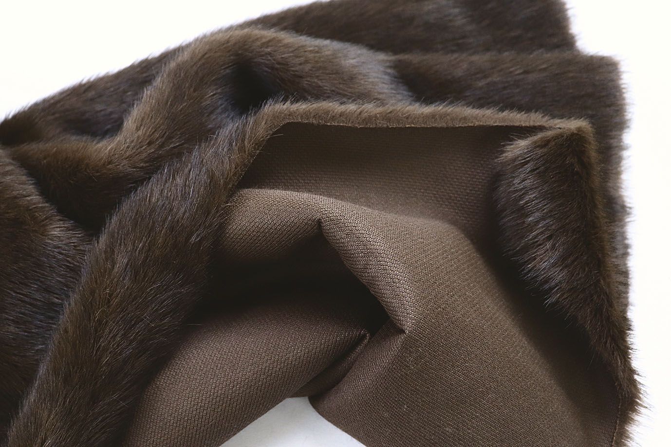 Искусственный мех «Соболь»/темно-коричневый 5AKY0873/C#т.коричневый