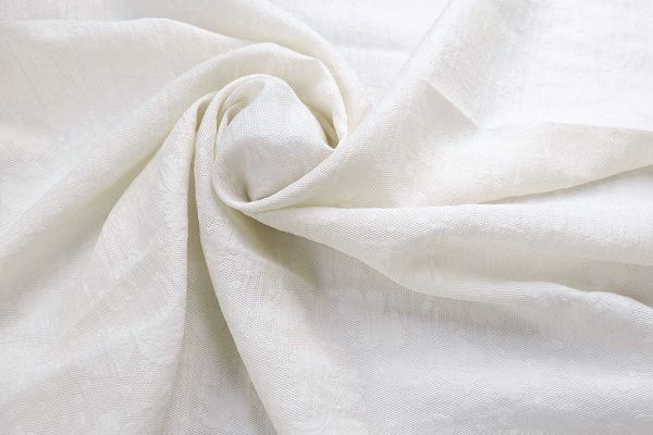 Блузочная ткань жаккард/молочный 4177-PY/D#1/C#1