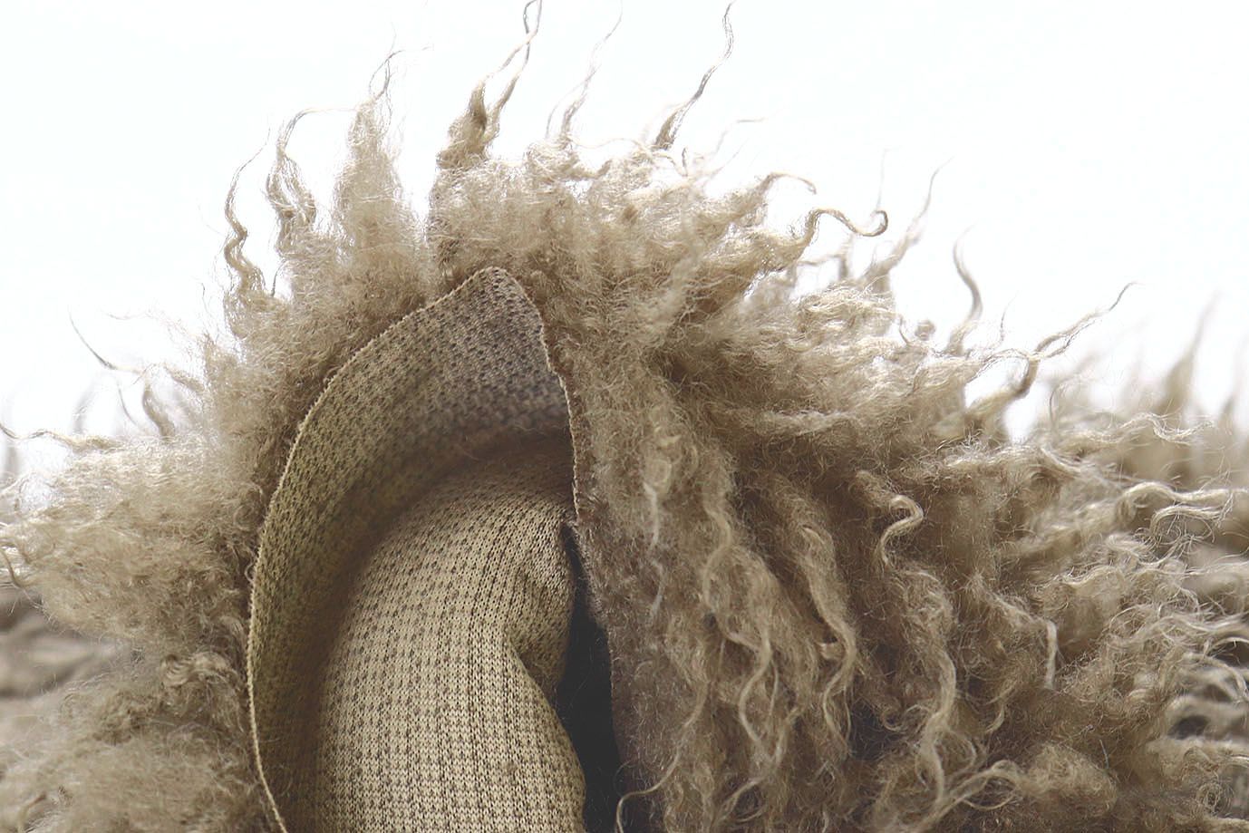 Искусственный мех "Лама"/коричневый AP50319/D#1538-240324/C#Coffee (50210)