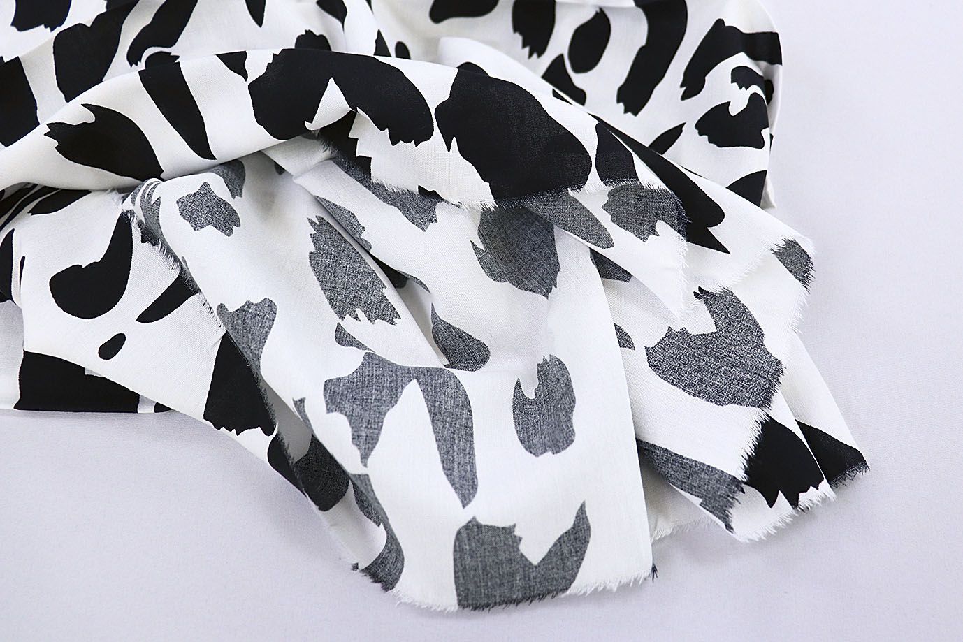 Штапель принт/черно-белый 1382-PY/D#17/C#2