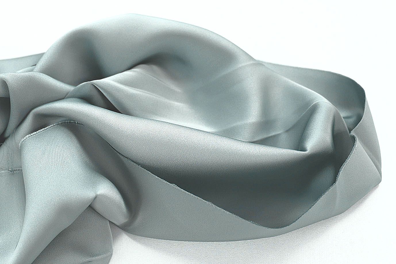 Сатин двусторонний/серо-голубой 3750-PY/C#8 (11700)