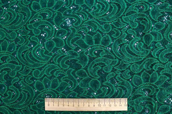 Гипюр "Фестон"/зеленый 1396-PY/C#5