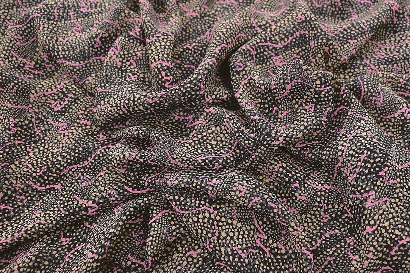 Шифон принт/серо-розовый 3391-PY/D#9769-35/C#1