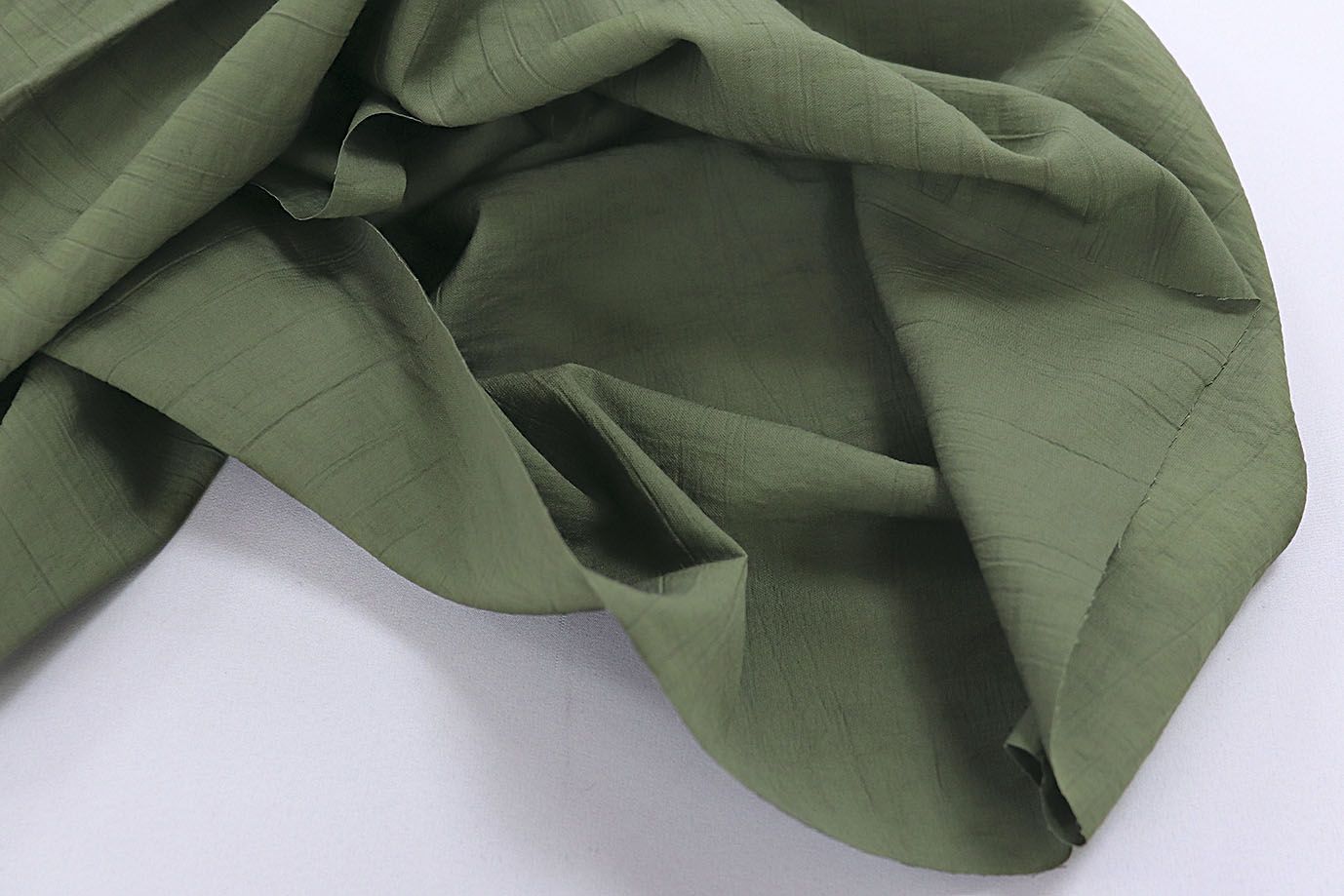 Лен "Медея" креш/хаки 3882-PY/C#12