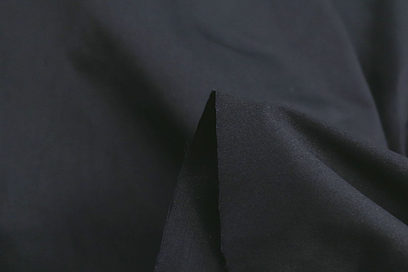 Хлопок сатин стрейч/черный 3642-PY/C#5