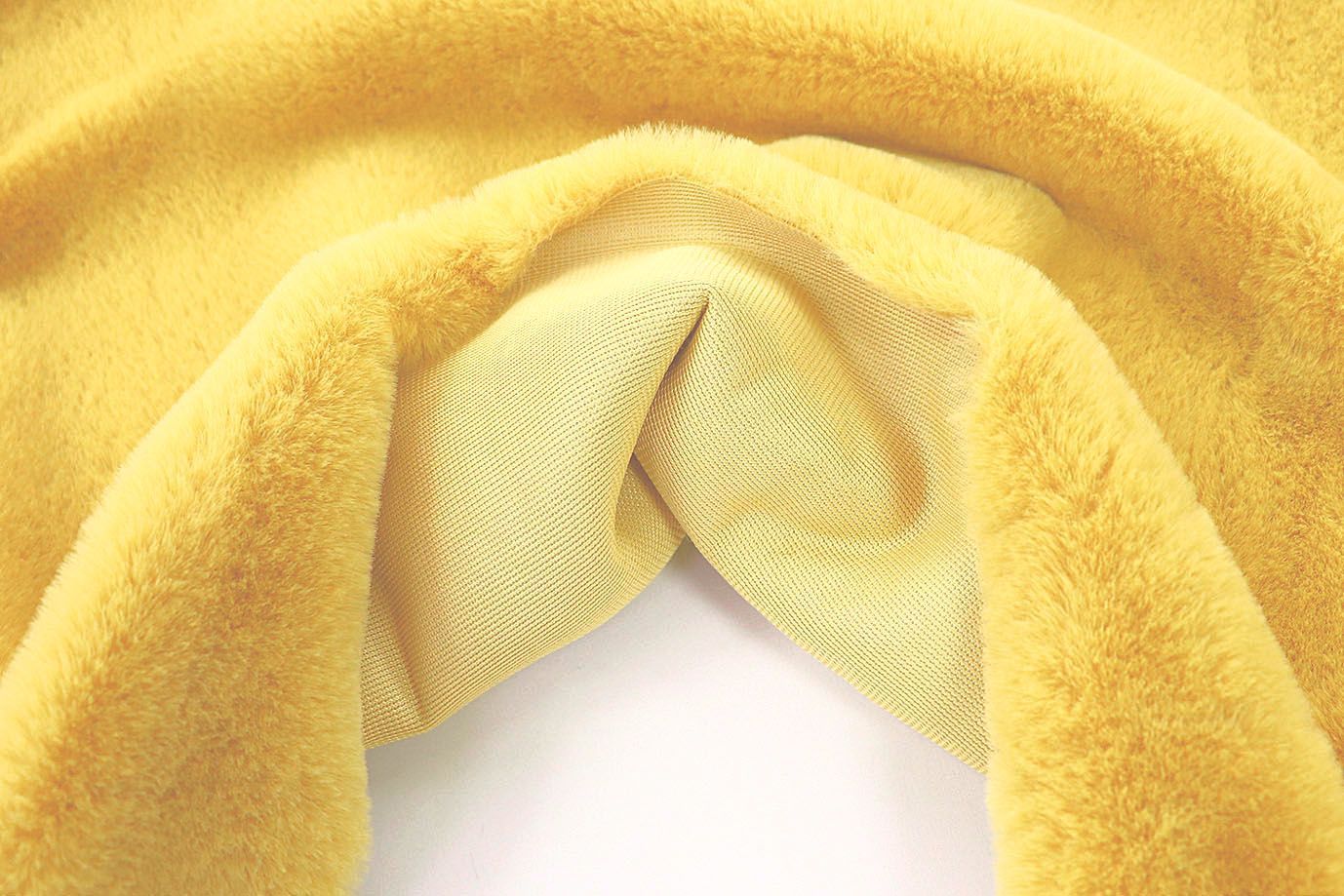 Искусственный мех "Кролик"/желтый VT220704057/D#3062207/C#2258