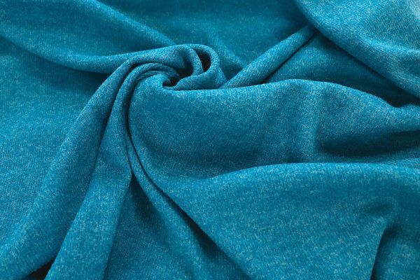 Трикотаж "Рибана" с начесом/изумрудный  2884-PY/C#30