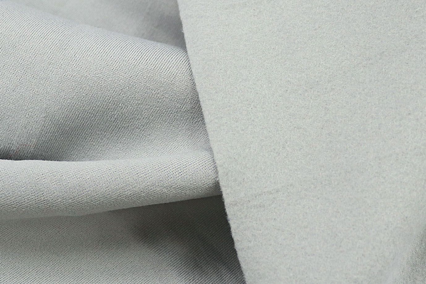 Трикотаж футер 3х нитка/светло-серый 3342-22-PY/C#9