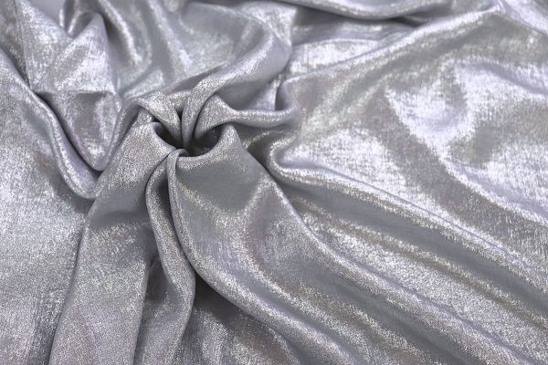 Атлас "Шиммер" мраморный/серебро LK-05-20500/C#3