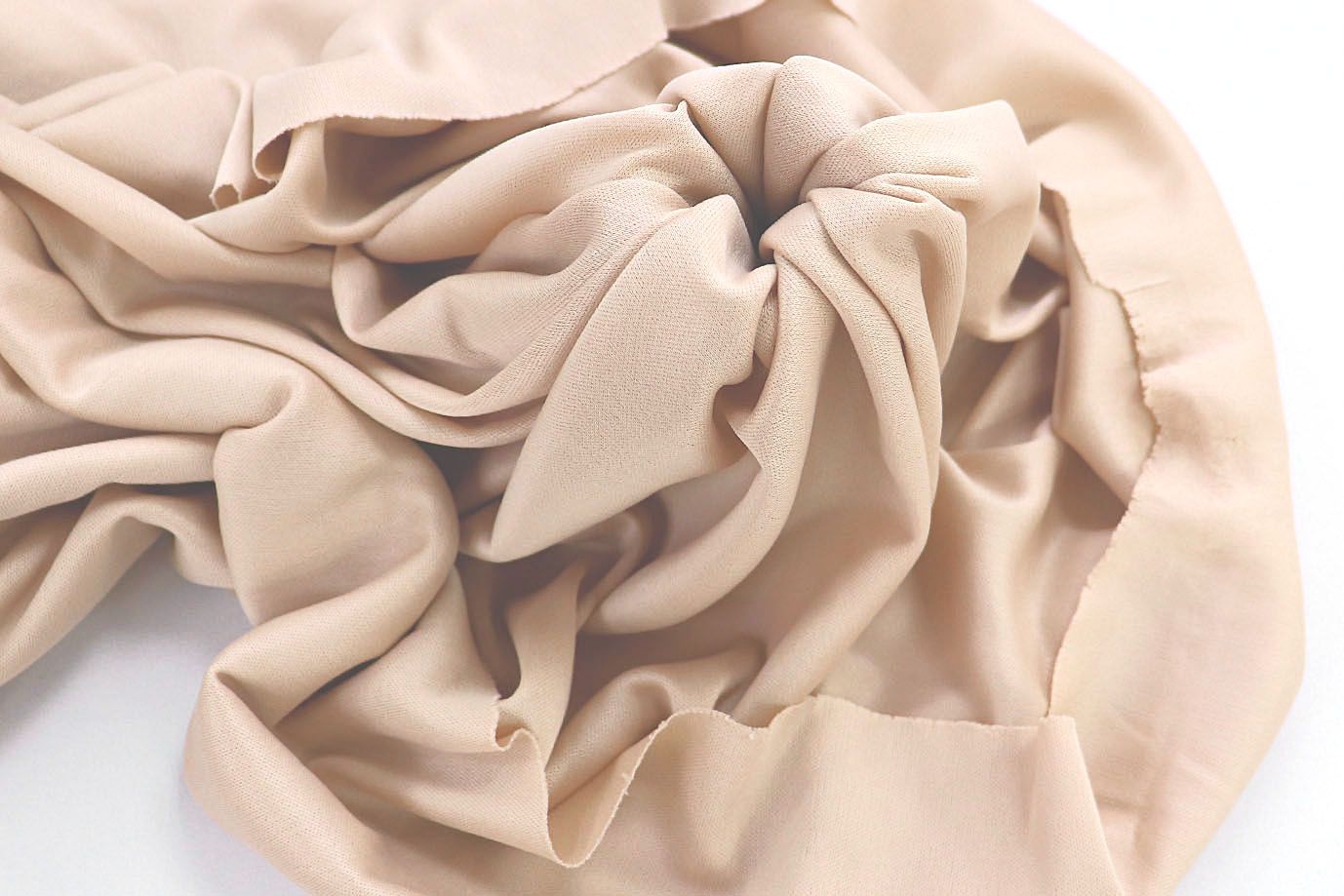 Подкладочная ткань Интерлок/бежевый SSR-824/C#2