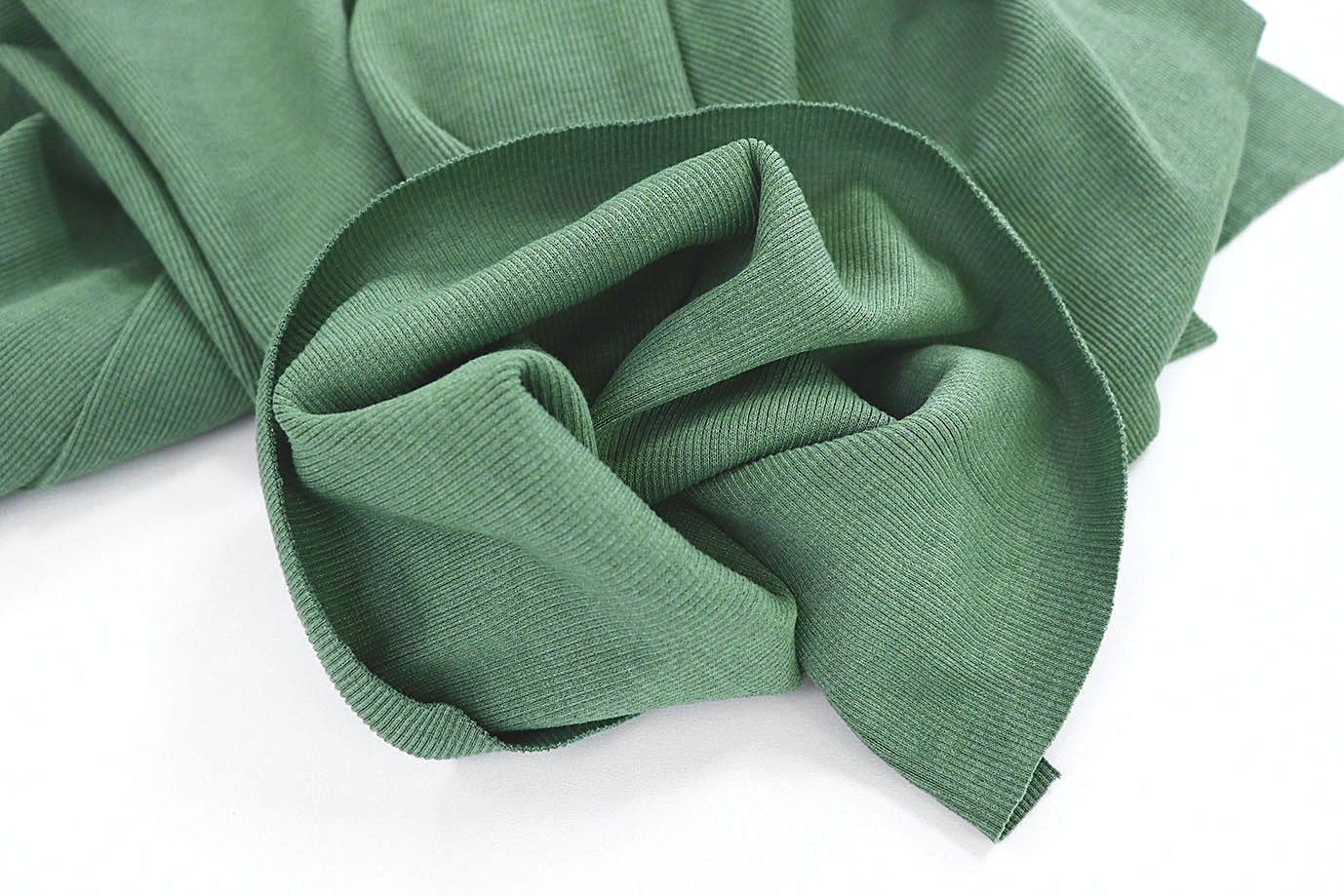 Трикотаж "Рибана"/зеленый AMA-P-22/C#22