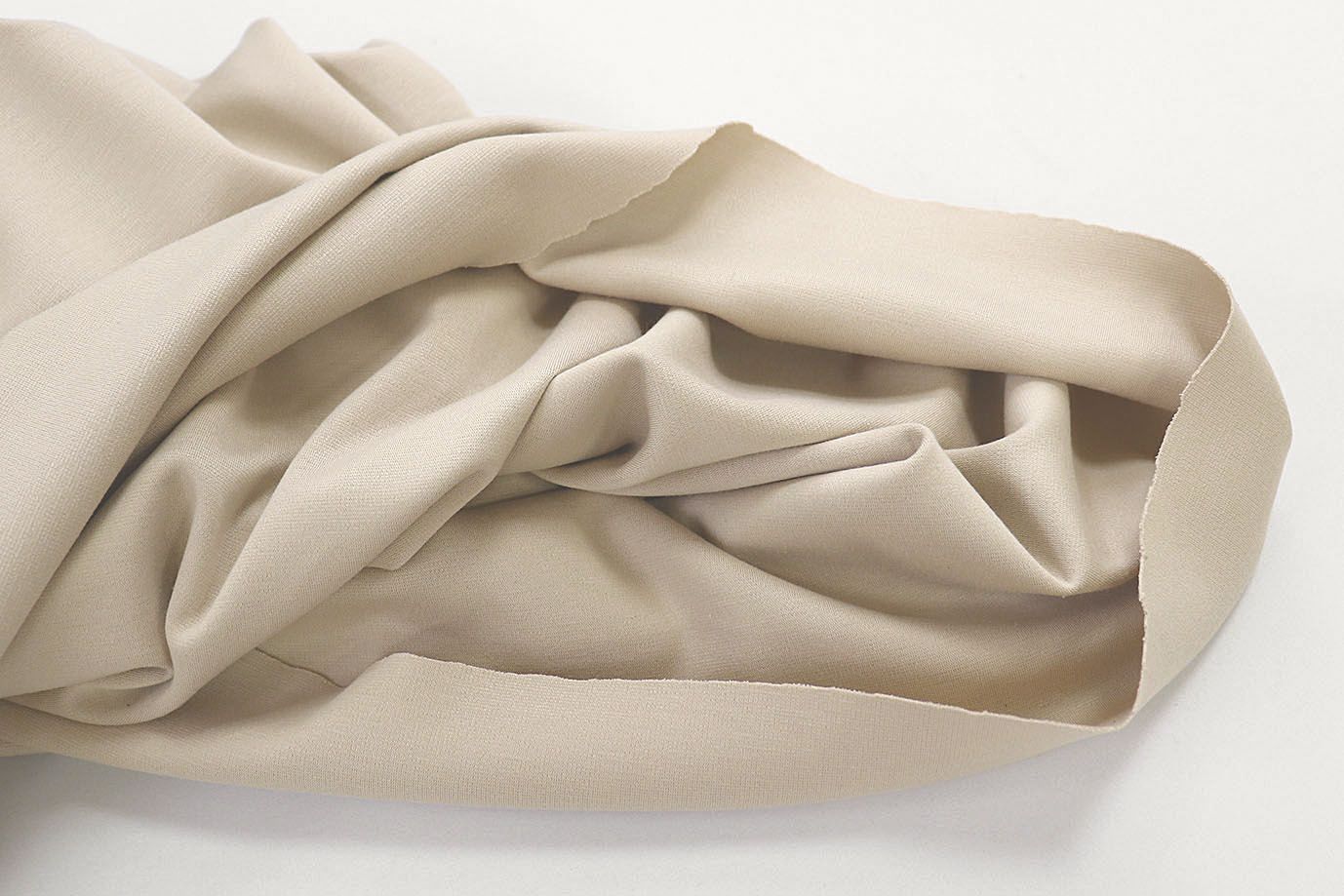 Трикотаж "Джерси" стрейч/бежевый VT-11029/C#4