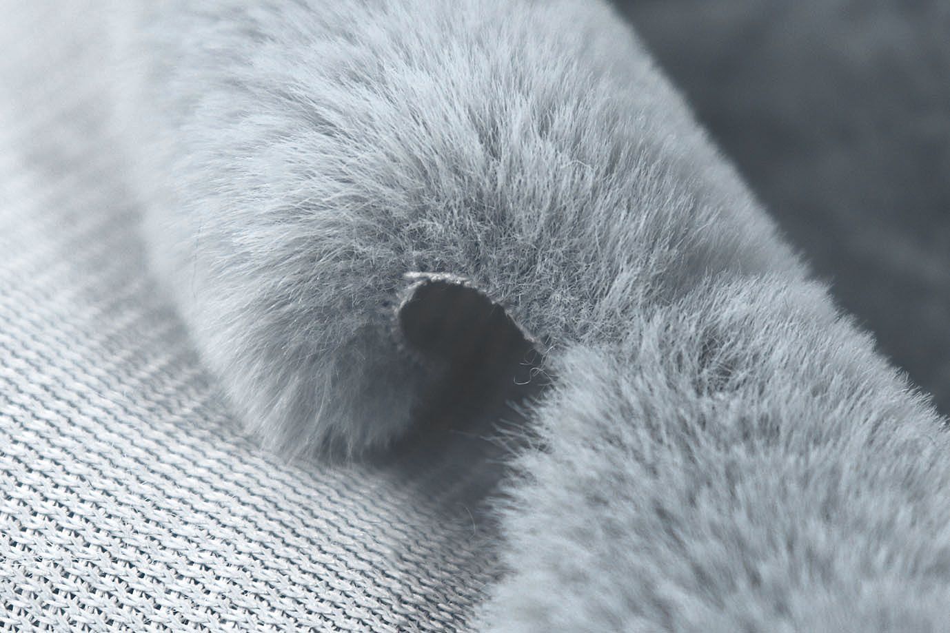 Искусственный мех "Кролик"/светло-серый VT220622042/D#3062207/C#2245 (0055) (060)