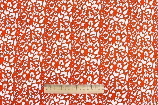 Штапель принт/бело-красный 1374-PY/D#40/C#7