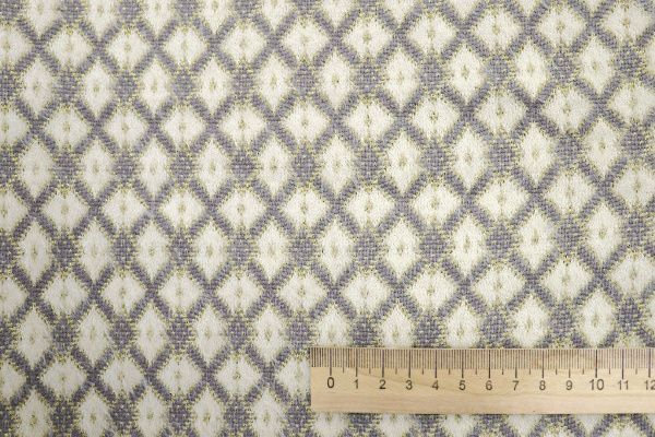 Трикотаж жаккард с люрексом принт/серый на молочном 3976-PY/D#3/C#2