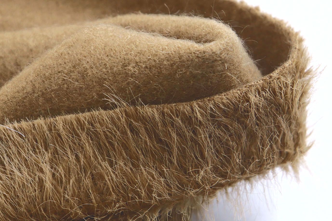 Трикотаж "Альпака" длинноворсовый/коричневый 3982-PY/C#3