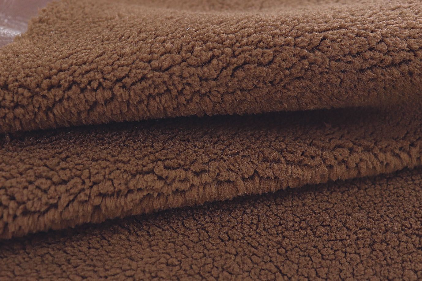 Дубляж мех "Кёрли"/темно-коричневый 3554Z-PY/C#3