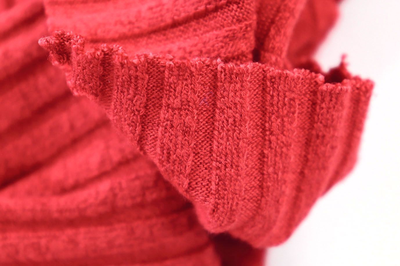 Трикотаж "Рибана"/красный VT-10289/C#3