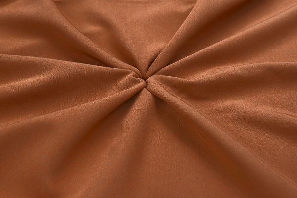 Костюмная ткань "Лиза"/морковный 2898-PY/C#7