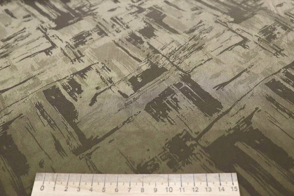 Сатин "Пандора" жаккард/серо-оливковый 4025-PY/D#2/C#4