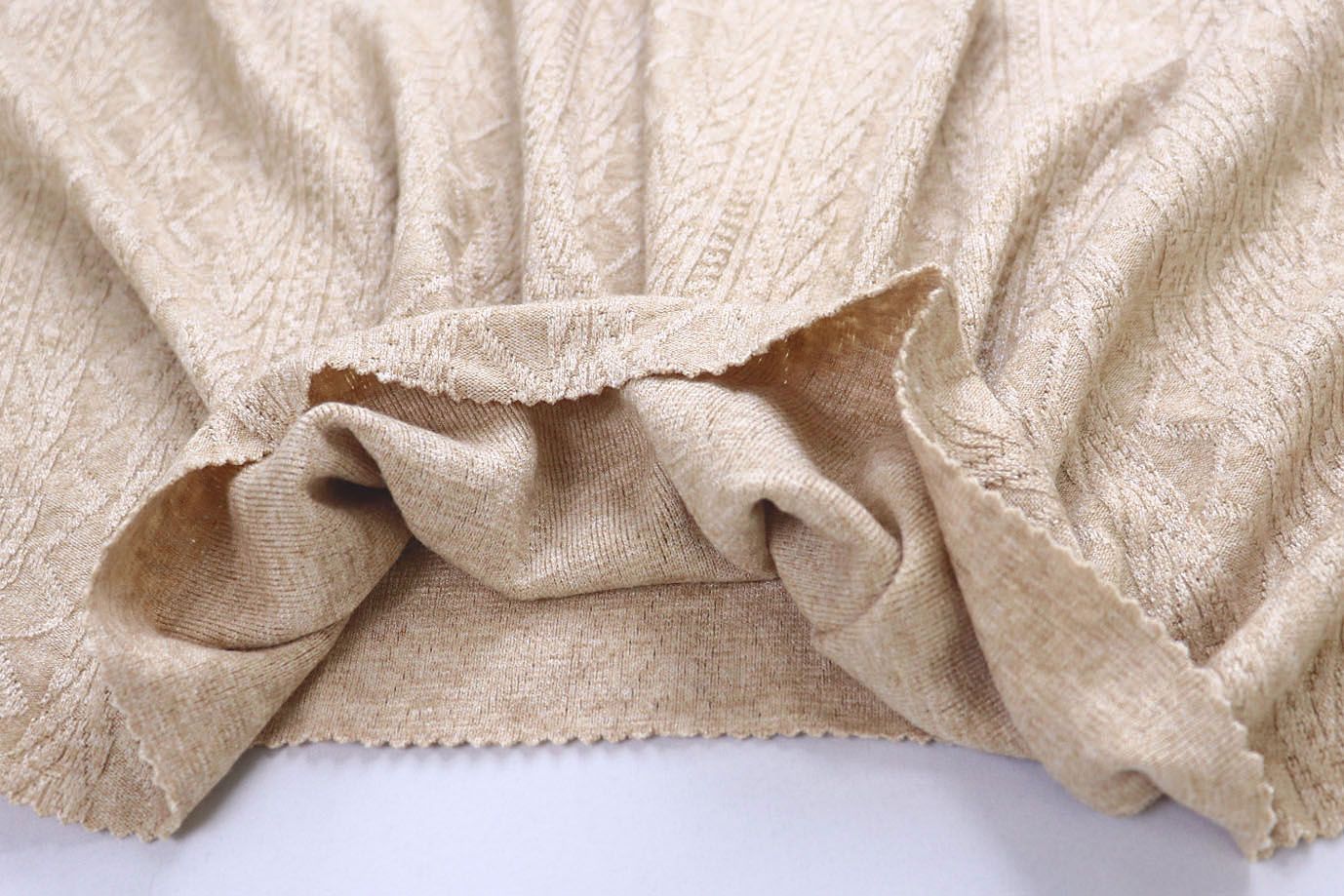 Трикотаж жаккард/бежевый 3991-PY/D#1/C#2