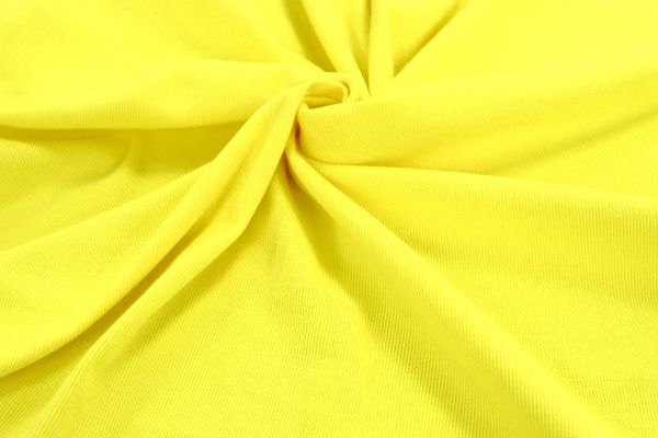 Трикотаж "Рибана"/ярко-желтый 0231/C#ярко-желтый 13-0746TPX