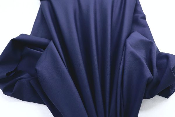 Трикотаж "Рома" тенсель/синий SSR-826/C#1 (16919)