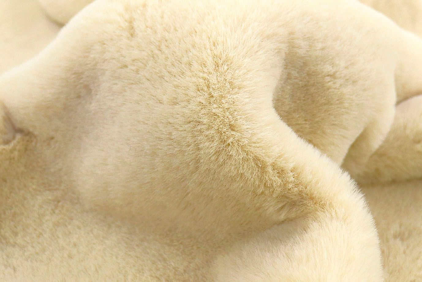 Дубляж мех "Кролик"/экрю AP220524030Z/D#3062202/C#3