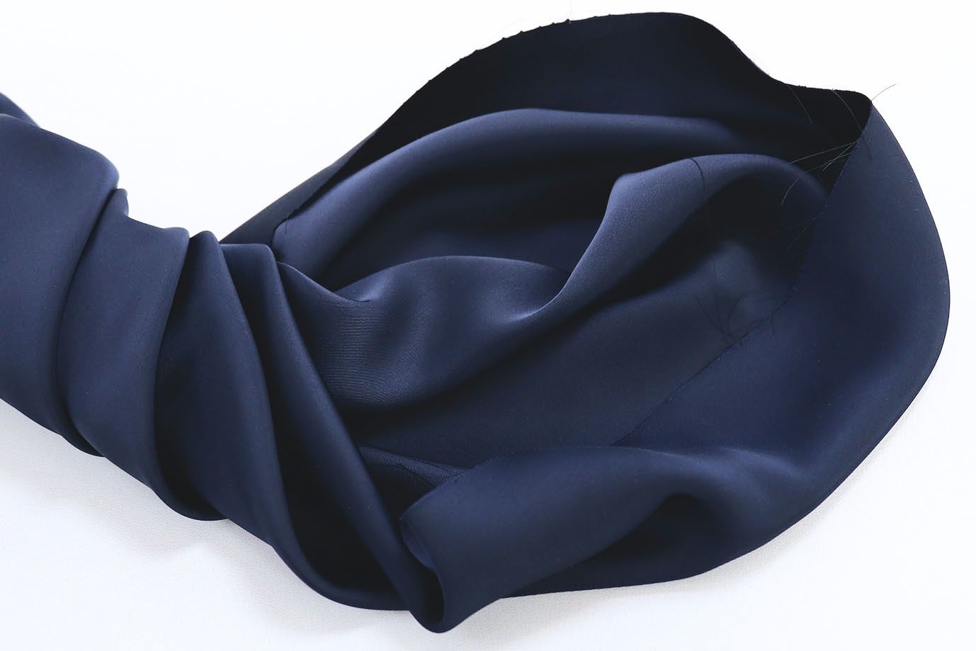 Сатин двусторонний/темно-синий VT-11754/C#5