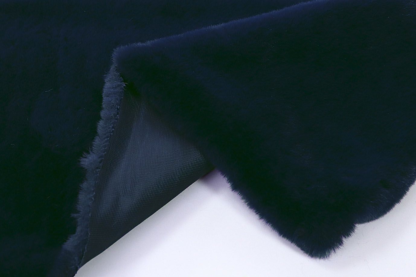 Искусственный мех "Кролик"/темно-синий AP2303014034/D#1207-21929/C#31