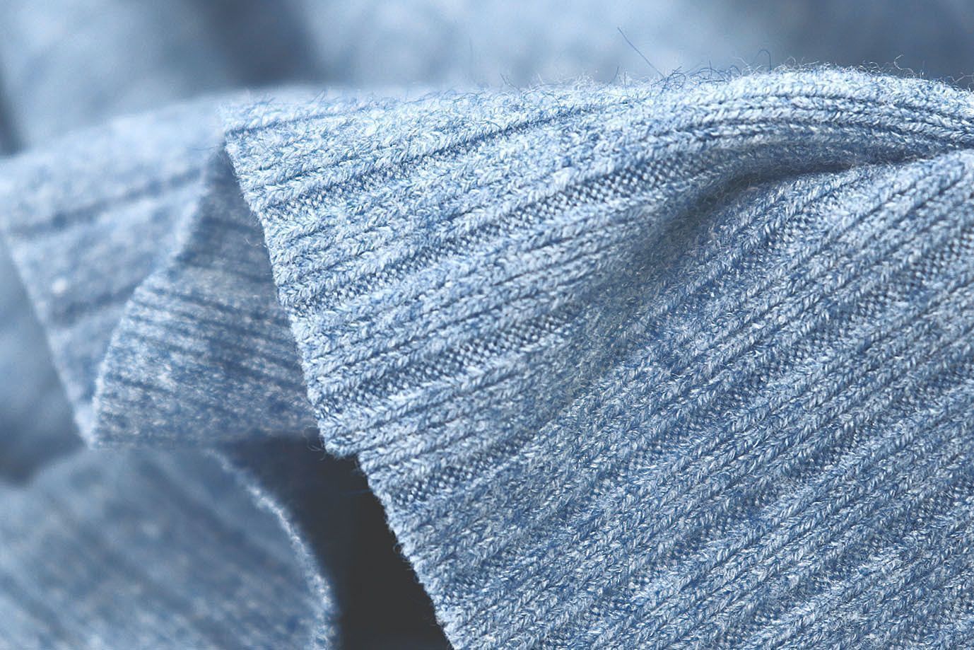 Трикотаж "Лапша"/светло-синий 3137/C#8