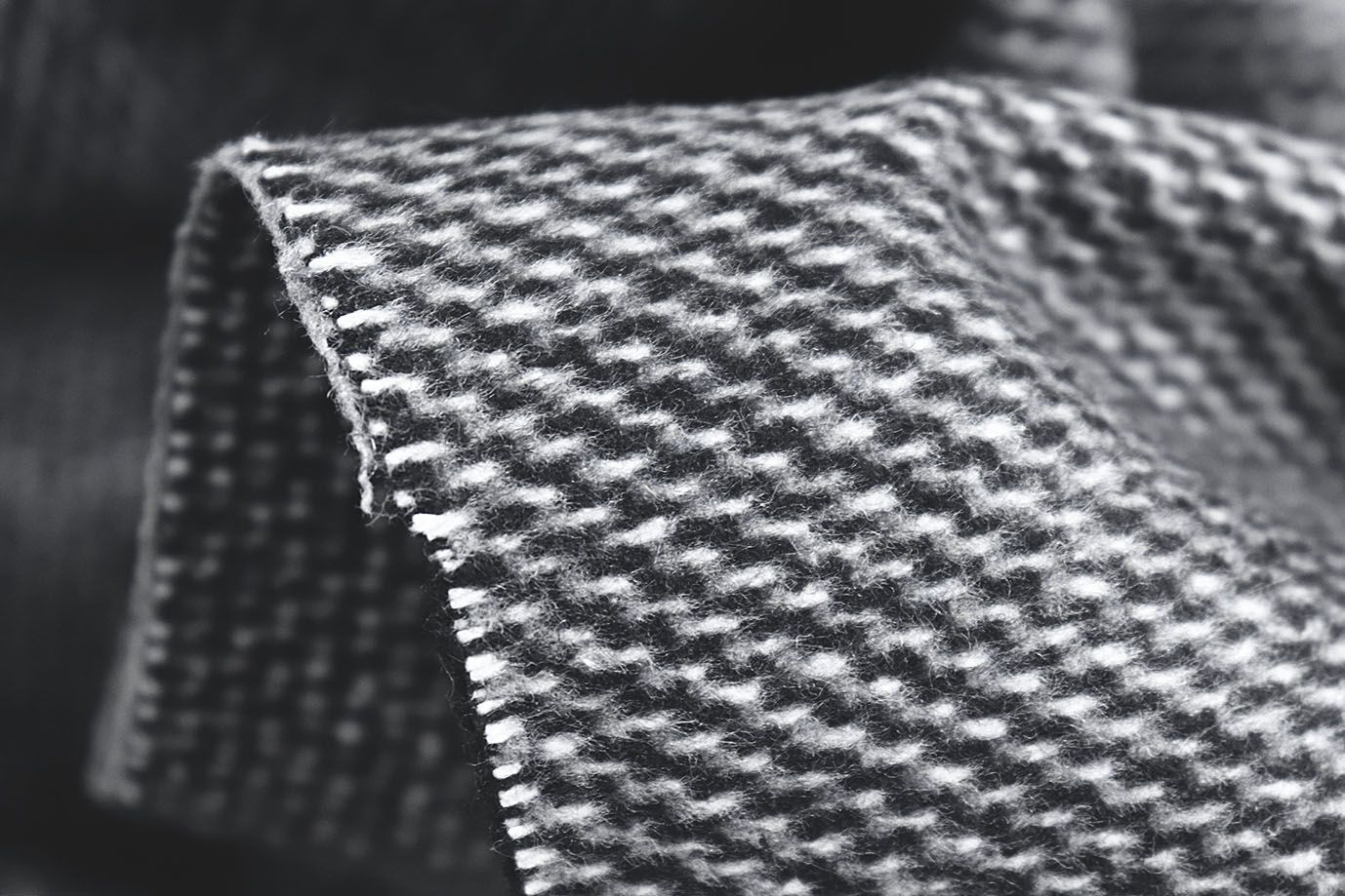 Пальтовый трикотаж "Диагональ"/черный VT-10310/C#3