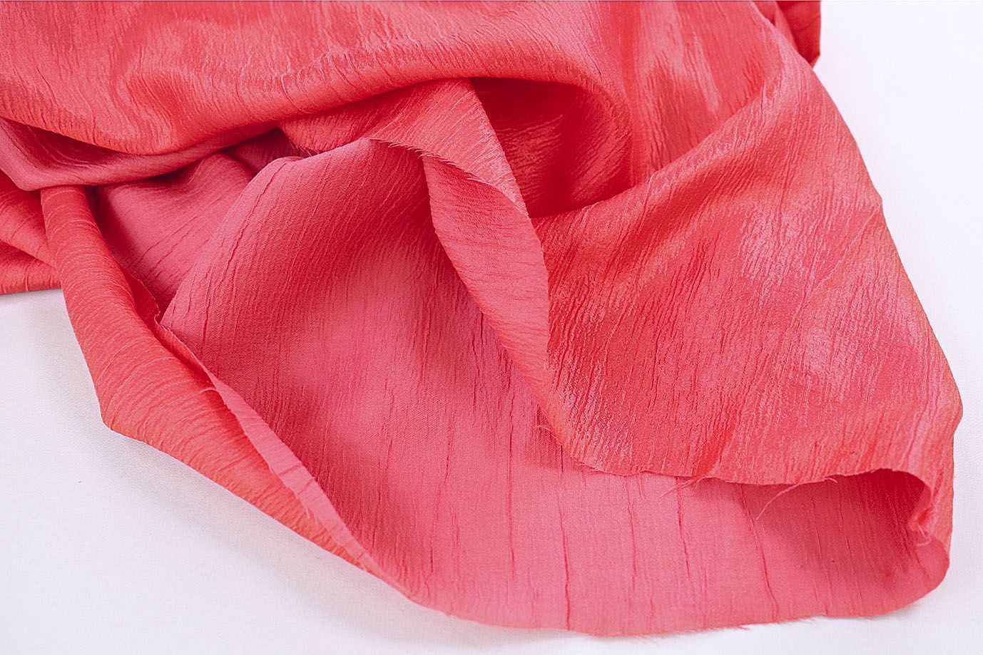 Органза TENCEL креш/красный 3795-PY/C#23