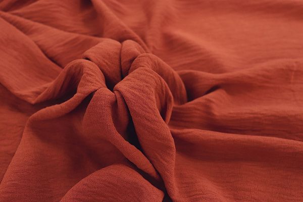 Блузочная ткань "CEY"/оранжевый 3918-PY/C#21