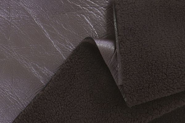 Дубляж мех "Кёрли"/шоколадный 3554Z-PY/C#4