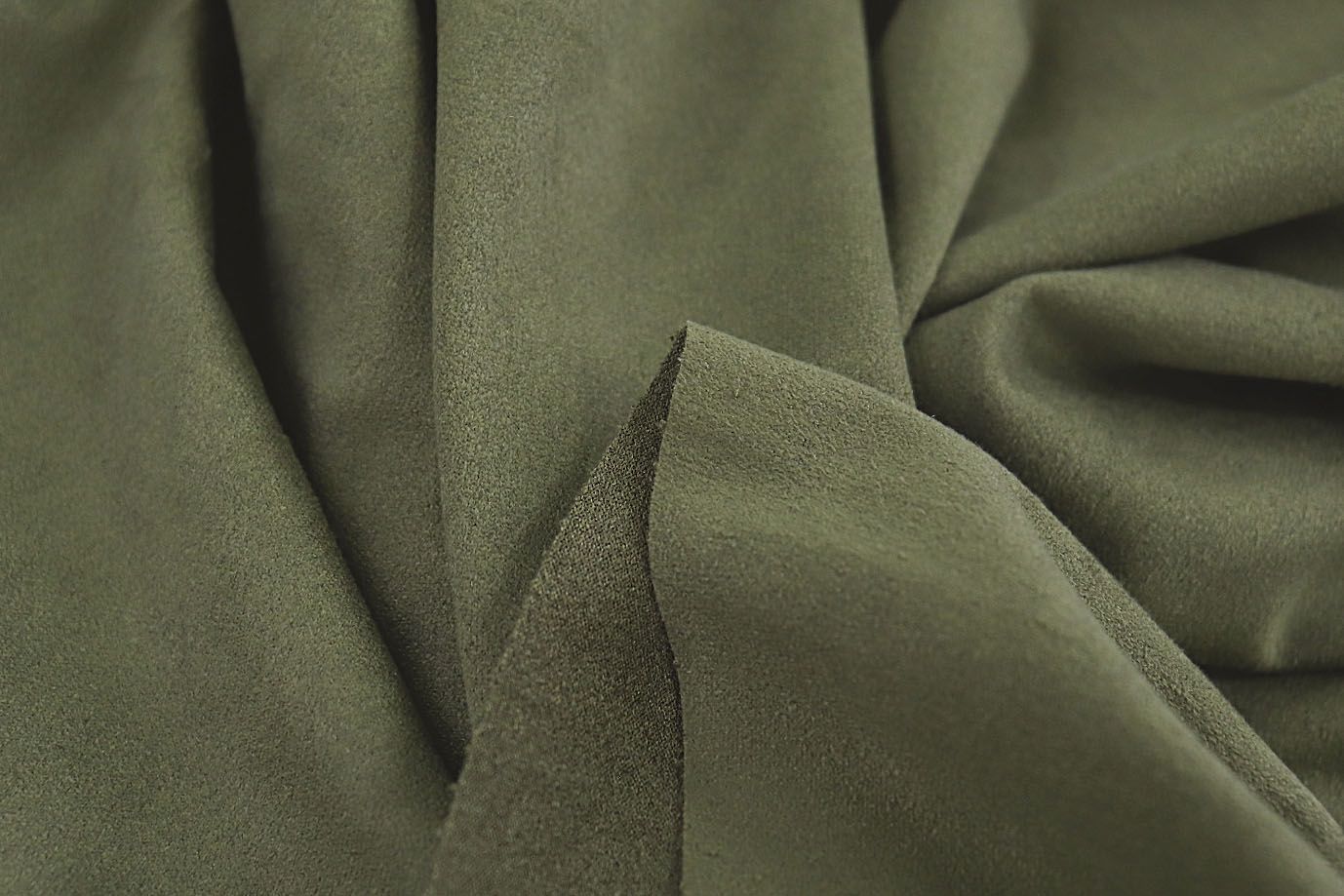 Замша стрейч тонкая/хаки 3552-PY/C#4