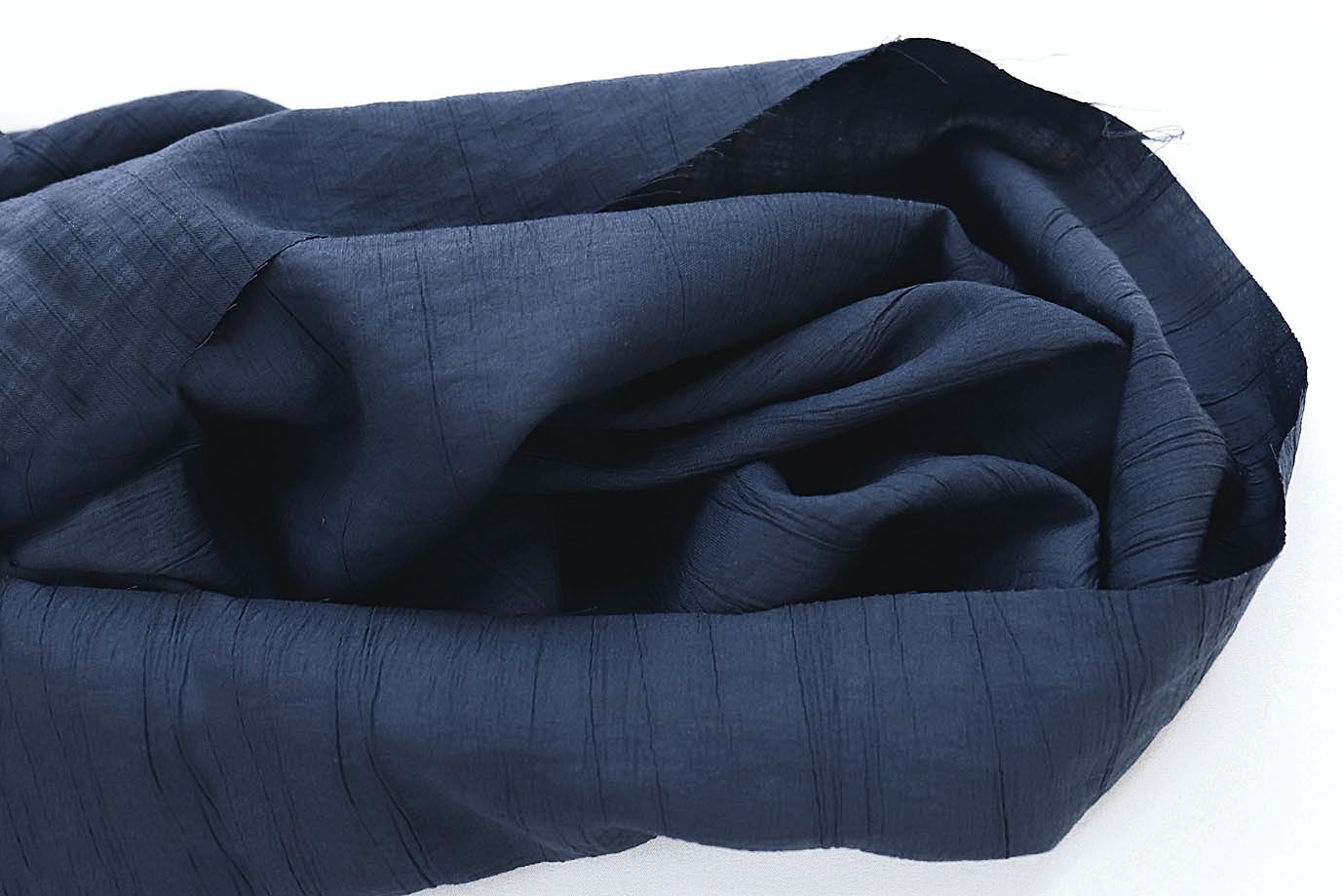 Блузочная ткань креш/темно-синий 3835-PY/C#7