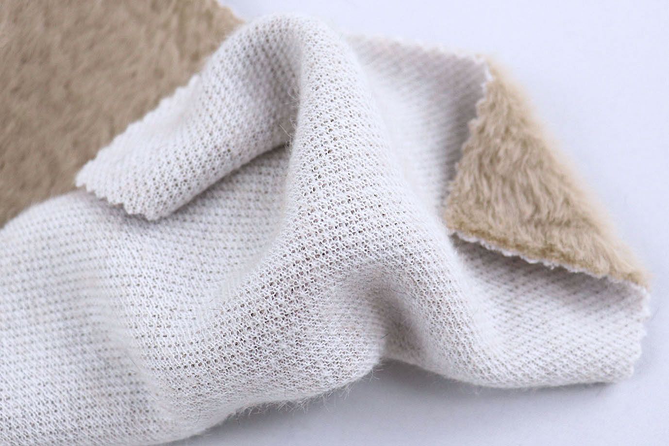 Искусственный мех "Альпака"/бежевый 3978-PY/C#3