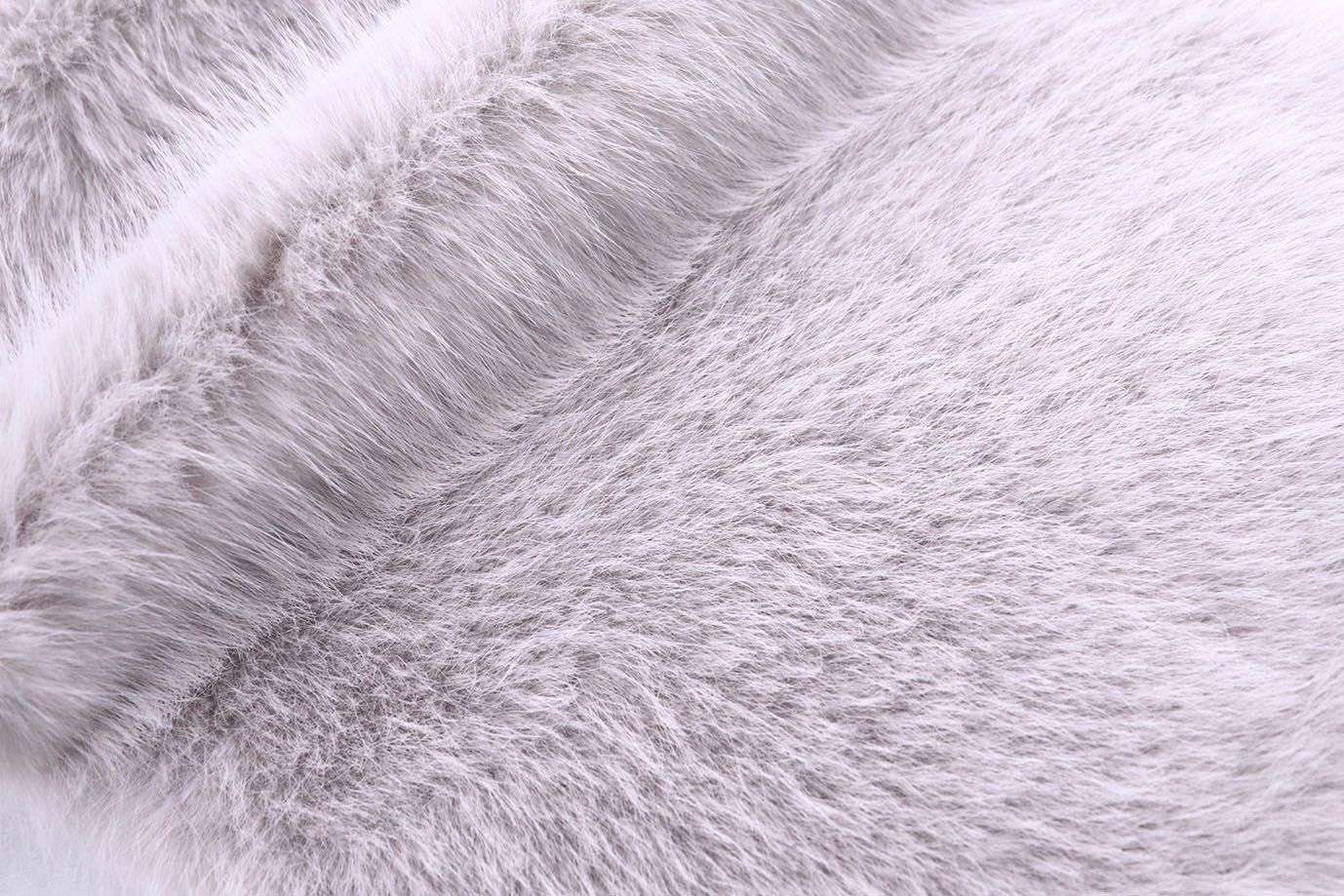 Искусственный мех "Песец" длинноворсовый/сиреневый AP50503/D#289-220070-85/C#E556